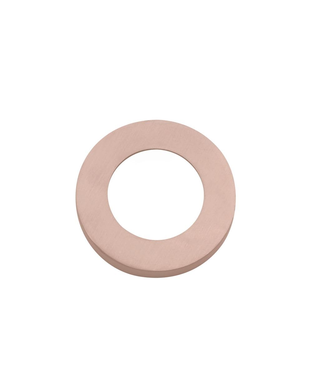 KOOPLES HARDWARE Spare Round Rose Pack – 50mm x 8mm Screw-On – for ZPZ Lever Handles – Supplied in Pairs – Decorative Door Hardware (Tuscan Rose Gold)