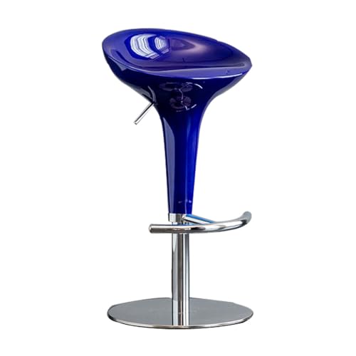 Tabourets de bar réglables pour îlot de cuisine, design dos nu en ABS pour vos repas (pack de 2)