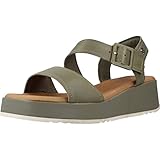 Suela antideslizante CARMELA 68627, Sandalias con cuña Mujer, Aqua, 37 EU