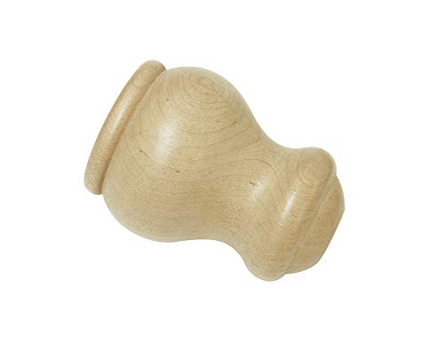Gardinia Embout Lugano pour Ø 28 mm, Naturel