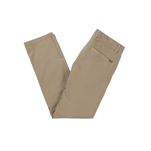 Volcom Men's Frickin Modern Fit Stretch Chino Pant Khaki2