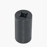 TOKDOOT Penta Socket 3/8-inch Drive 13/16-inch Penta Socket 5 Point Utility Socket for Pentagonal Nuts and Bolts,5 Point Impact Socket Pentagon Socket Tool