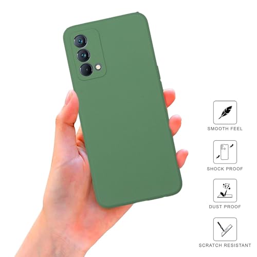 Image of SPRIG Compatible with Realme Gt 5G Premium FlexTone Back Cover Drop Tested Shock Proof Mobile Case for Men, Women, Boys and Girls with Camera Protection (Mint Green)