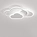Produktbild RHTCEN 42W LED Deckenleuchte, Creative Cloud Deckenleuchte, 6000K Kaltweißes Licht, 6cm Ultradünne Weiße Wolken Decken Lampe, Für Kinderzimmer Schlafzimmer Und Wohnzimmer [Energieklasse A ++]