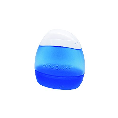 Kit Porta Lente de Contato Plástico Evriholder Azul/Branco