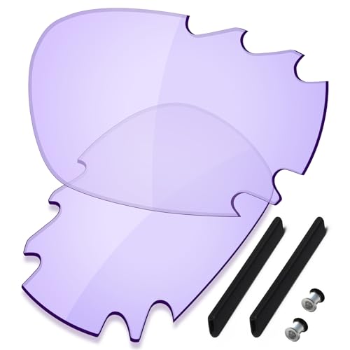 Image of SAUCER Premium Replacement Lenses & Rubber Kits for Oakley Jawbone Vented Racing Jacket (Low Bridge Fit) | UV400 Protection