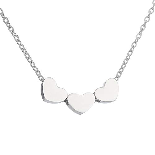 Jude Jewelers Stainless Steel Sliding Float Heart Shaped Charm Necklace