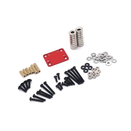 Pièces pour Wltoys 284131 K989 P929, réglage coque métallique voiture RC 1/28