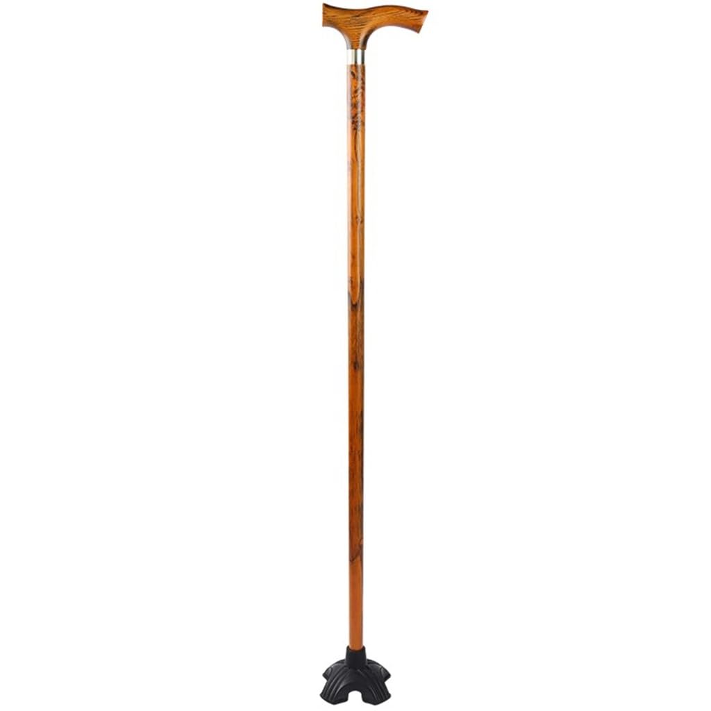 Bastone da Passeggio Curvo di Alta Gamma per Uomo e Donna, con Impugnatura Antiscivolo Omic, lucidato a Mano.