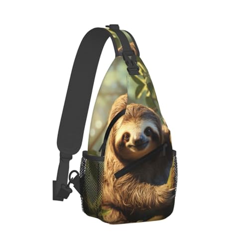 Morrales de senderismo unisex con diseño Forest Sloth miniatura 2