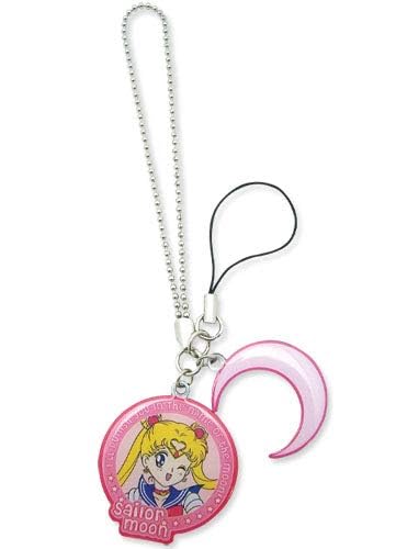 Amazon.com: Sailor Moon Sailor Moon and Symbol Cell Phone Charm