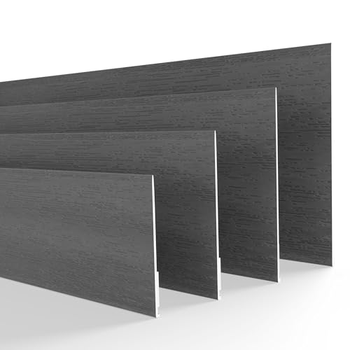 Baguettes plates en plastique de 50 mm pour masquer les joints de fenêtre