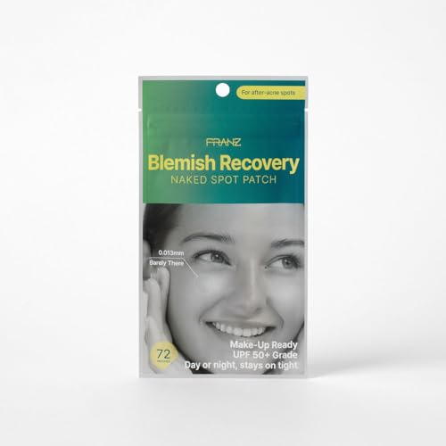 FRANZ - Dark Spot Treatment UV Patch Infused with Green Tea, Niacinamide Korean Skincare - Makeup Ready with Matte Finish - Non-Creasing Flexible Longwear, 1 Count (Pack of 1)