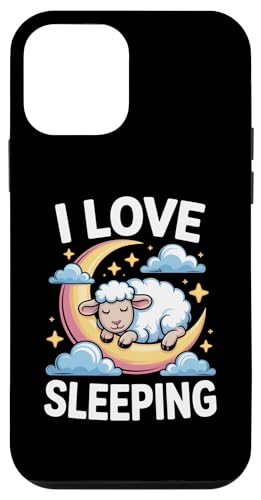 Me encantan las ovejas dormidas, las nubes lunares Carcasa para iPhone 12 mini