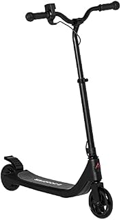 HOMCOM Electric Scooter, 120W Motor E-Scooter w/Battery Display, Adjustable Height, Rear Brake for Ages 6+ Years