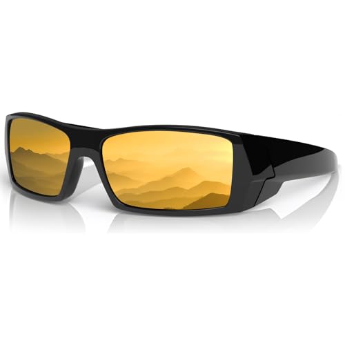 Image of WISTON Z87 Sunglasses Wrap Around Sunglasses for Men Rectangular Safety Glasses UV400 for Sport Working 8231