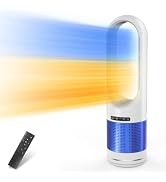 Amazon.co.jp: 扇風機 羽根なし タワーファン 【2024新登場・冷暖両用