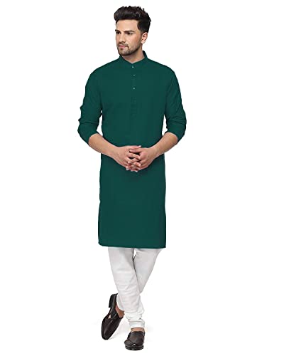Straight Cotton Kurta Pyjama and Dhoti Kurta Set for Men Indian Traditional Ethnic Wear