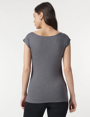 Image of Marks & Spencer Women Cotton Solid Regular Fit Blouse