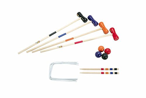 Preisvergleich Produktbild Krocket-Spielset 60cm 4Spieler