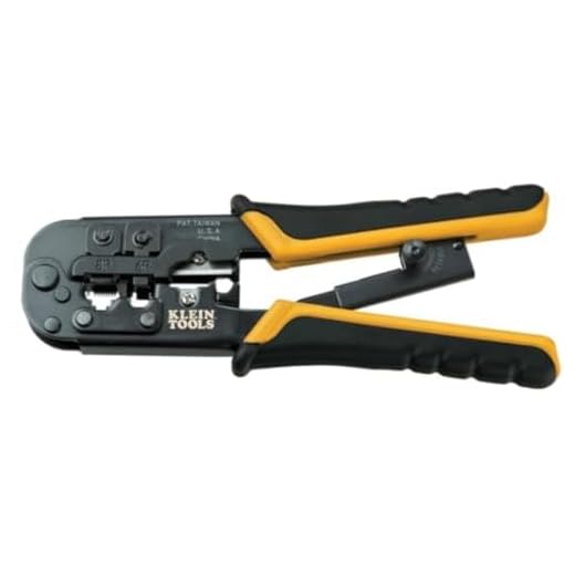 Klein Tools VDV226-011-SEN Ratcheting Modular Crimper/Stripper