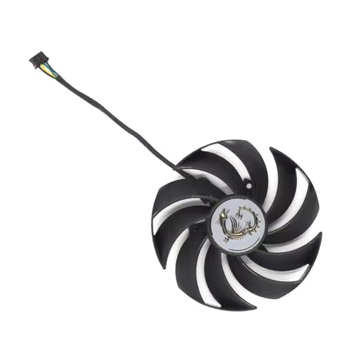 RAKSTORE Graphics Card Cooling Fan Replacement for MSI RTX 3090 Ti SUPRIM Quiet Cooler Fan PLD10010B12HH (B)