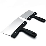 Goldbaking 2PCS Stainless Steel Chocolate Coating Spatulas...