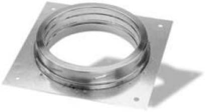 Miniatura 1 de DuraTech - Placa de anclaje para tubería de chimenea de 10 pulgadas