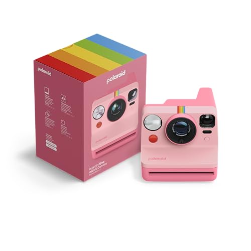 Image of Polaroid Now 3rd Generation I-Type Instant Film Camera - Pink - Camera Only No Film (9197)