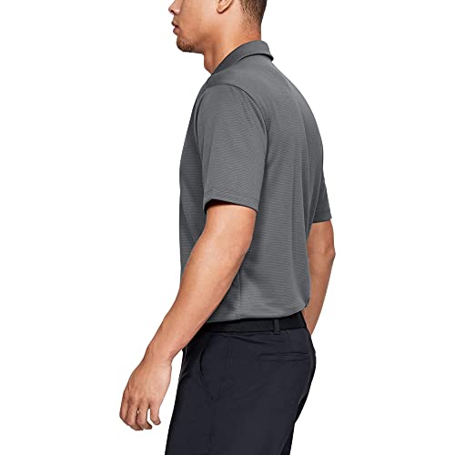 Image of Under Armour Men's Polyester Solid Tech Polo | T-Shirt | 1290140-001