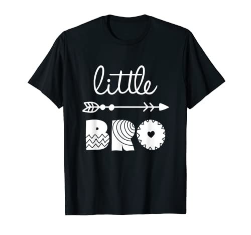Lil Bro, Little Bro, Best Brother Ever Novelty Graphic Cool Maglietta
