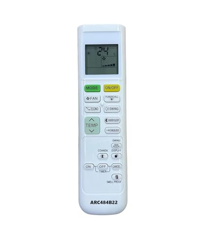 Image of LUCRE All AC Remote Compatible for DAIKIN Ac 1, 1.5, 2 Ton, 3 Star 4 Star 5 Star [ Kindly Match Image with Old Remote Image Or Check Next Model for Same Remote ] (Model Number 13)