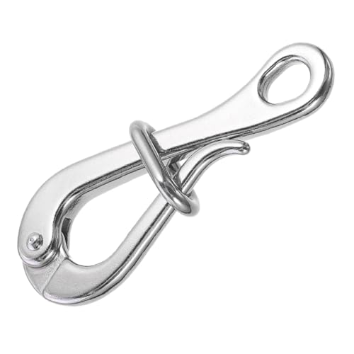 PENIKOKO Gancho Rápido de Acero Inoxidable para Barco Práctico y Resistente para Salvavidas y Botes Fácil Instalación y Multiusos Náutica