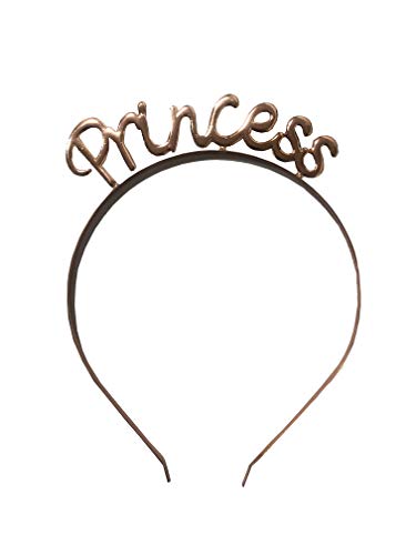 Image of Fancydresswale Red Girl Crown Princess Theme Birthday Tiara for Happy Birthday Party Decoration Girls & Women Headband - Rose Red