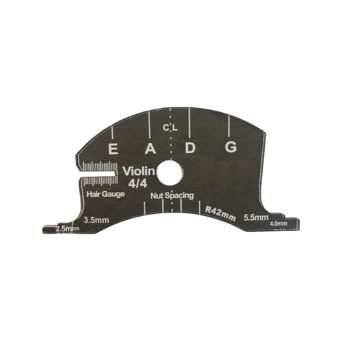 4/4 Violin/Cello Bridge Template & Nut Shaping Tool