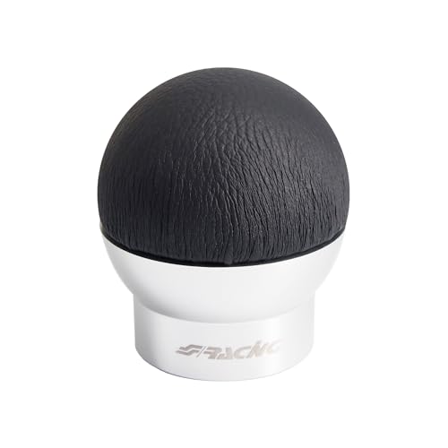 Simoni Racing Pommeau de Vitesse Special Hype - Noir/Chrome (pour bague de marche arrière), Aluminium