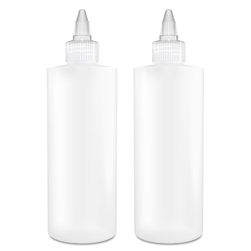 BRIGHTFROM 8 oz Condiment Bottles