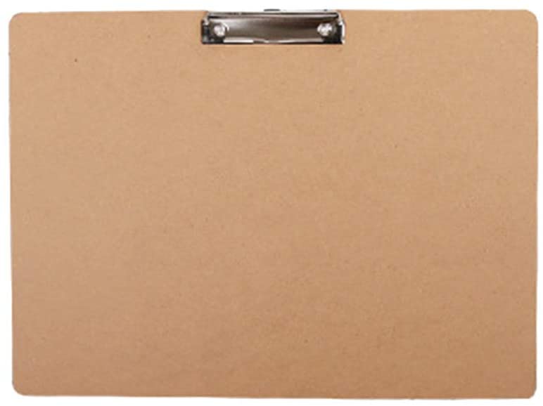 ELECDON Hardboard Clipboards A3 File Folder Board Wooden Backing Board Plate Writing Plate Document Sorting Folder