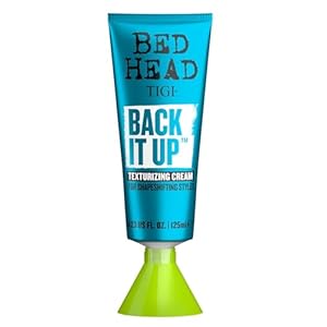 Bed Head by TIGI – Back It Up Texturising Hair Cream – For Shape and Texture – Hair Styling – 125 ml