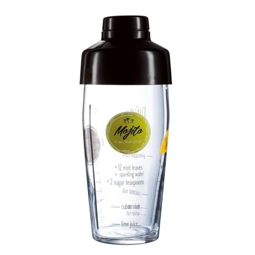 Arc L3937 Shaker Cocktail Vetro Decorato, 58 cl