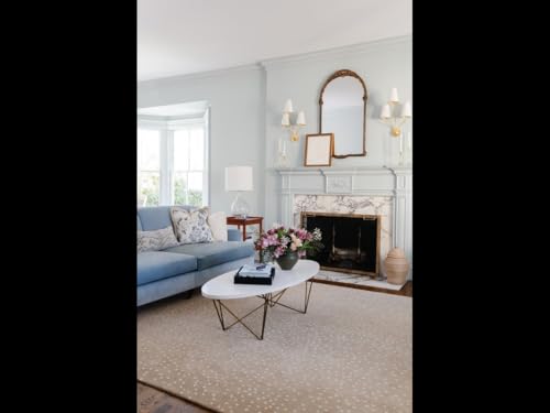Image of Carpets and Rugs Handwoven Woolen Thick Floral and Contemporary Design Specially for Area Rugs, Carpets for Living Room, Bedroom, Hall Size 4x6 feet