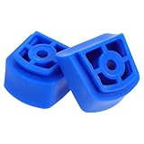 DOITOOL Topes de Freno para Patines en Línea 2 Unidades 6 Mm Antideslizantes Compatibles Patines Junior Bloque de Freno Goma Durable para Patinaje Seguro Outdoors