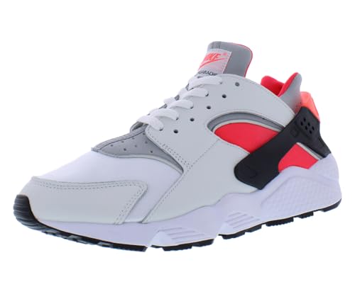 Nike Air Huarache Hommes Running Trainers DX4259 Sneakers Chaussures (UK 9 US 10 EU 44, White Metallic Silver 100)