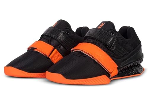 Image of RXN Hercules Weightlifting Shoes for Men and Women - Weight Lifting Shoes for Powerlifting, Deadlifting & Crossfit - Strap and Lace-Up Gym Shoes - Non-Slip Olympic Lifting Shoes