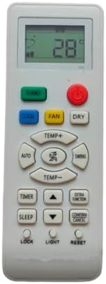 Upix AC Remote No. 131 (No Backlight), Compatible/Replacement for Haier AC Remote Control (Exactly Same Remote Will Only Work)