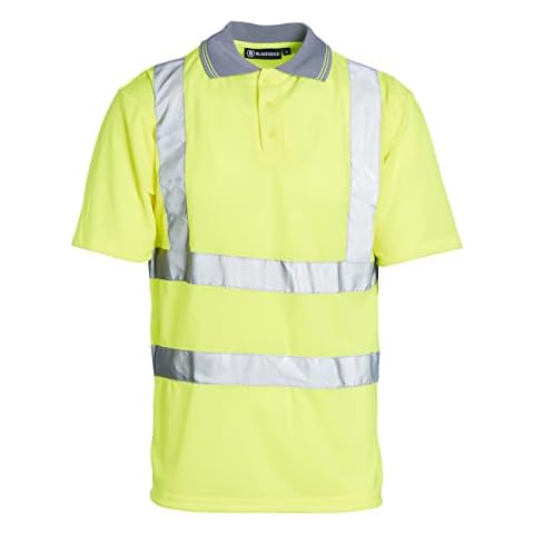Blackrock High Vis Yellow Polo Shirt Cover