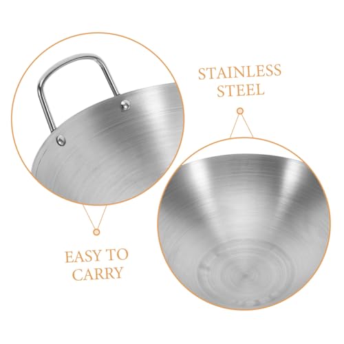 Wok de acero inoxidable VICASKY con asas dobles miniatura 3