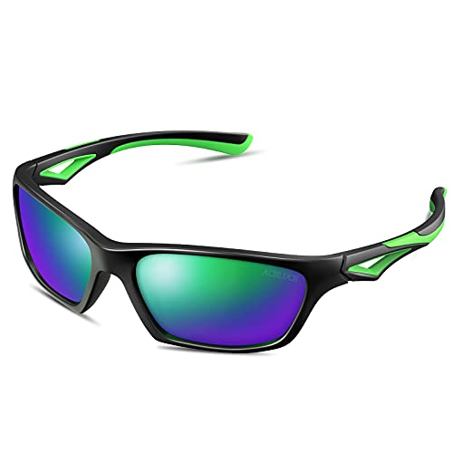 ACBLUCE Sunglasses for Kids Boys Girls Child Toddler Sports Wayfarer Youth Polarized 3-7 year