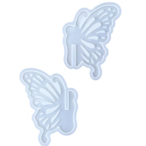 Molde de silicona con diseño de mariposa hueca para inciensos,...