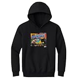 500 LEVEL Cody Brundage UFC Youth Hoodie Sweatshirt - Cody Brundage Comic Book WHT (Black, Medium)
